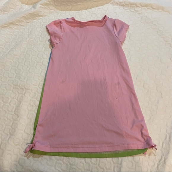 Vintage Disney Y2K Winnie the Pooh Pajama Nightgown Dress Toddler Girls 4T STAIN - Picture 11 of 16